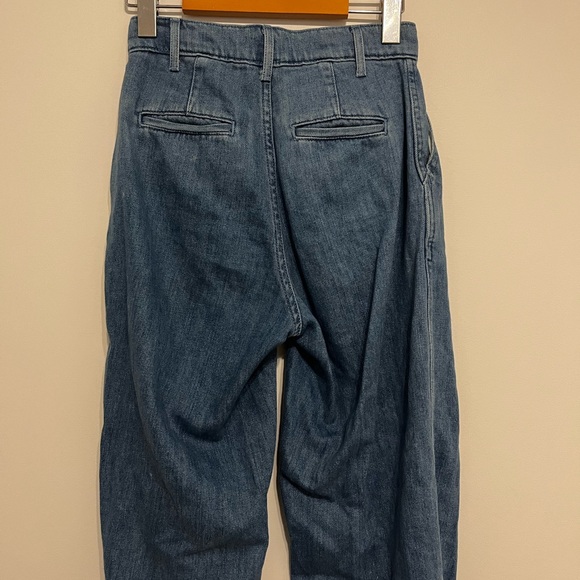 Wilfred Free Pleated Relaxed Wide Leg Jeans - Picture 2 of 5